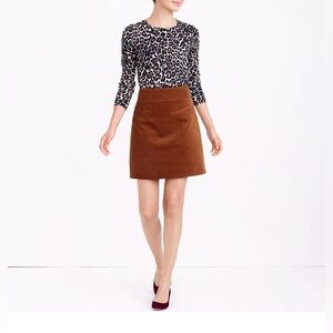 J. Crew Corduroy Mini-Skirt